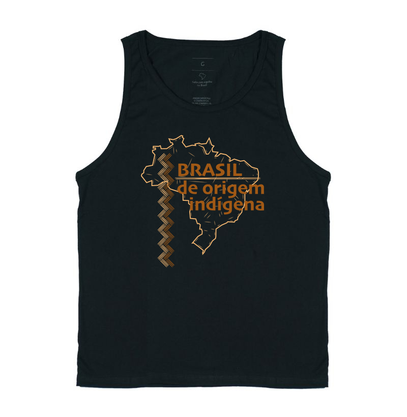 Camiseta “Brasil de Origem Indígena”