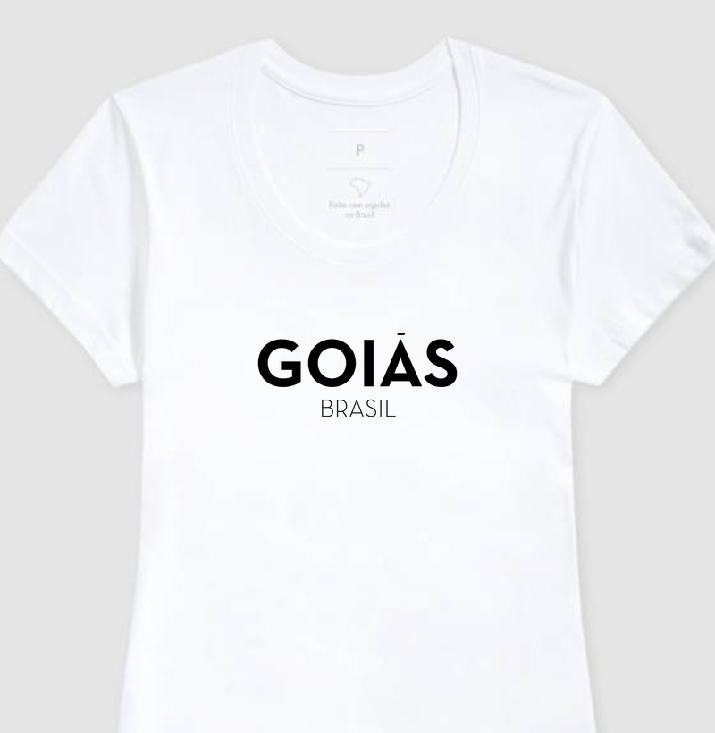 Camiseta Goiás Estado Brasil