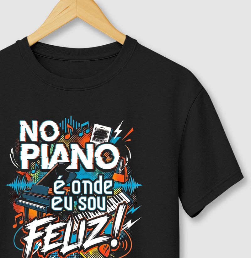"No Piano é Onde Eu Sou Feliz"