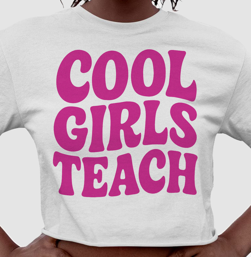 Camiseta Cropped | Cool Girls Teach
