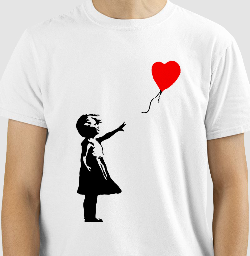 Banksy Menina com Balão