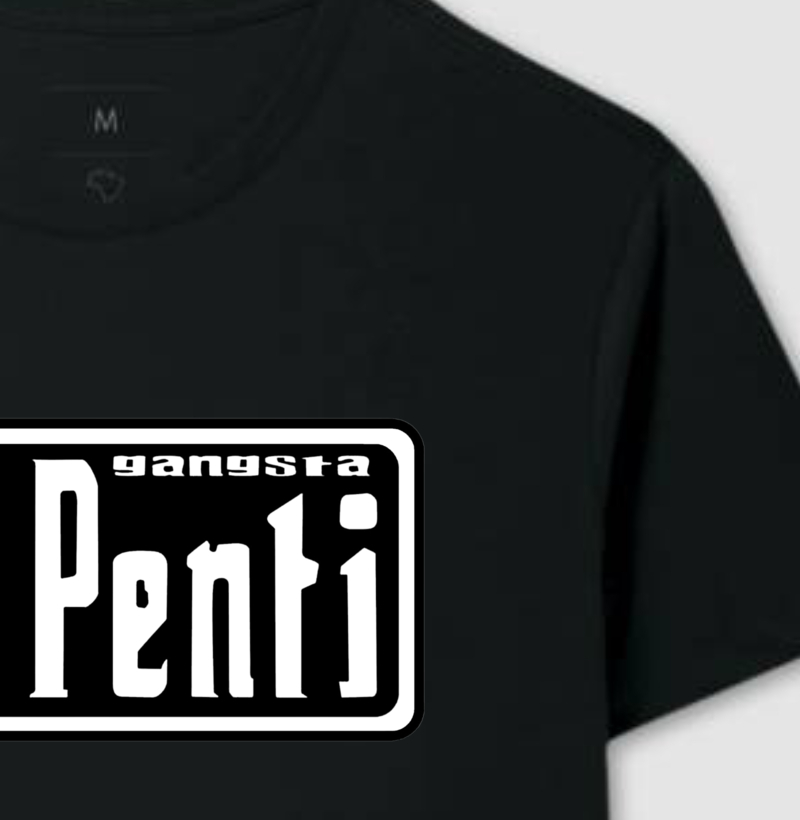 Camiseta Gangsta Nu penti