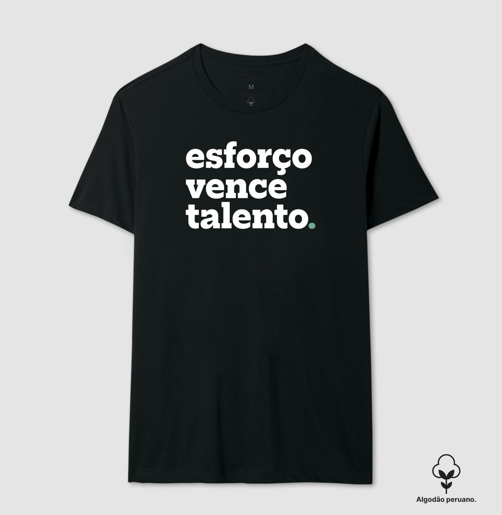Esforço vence talento.