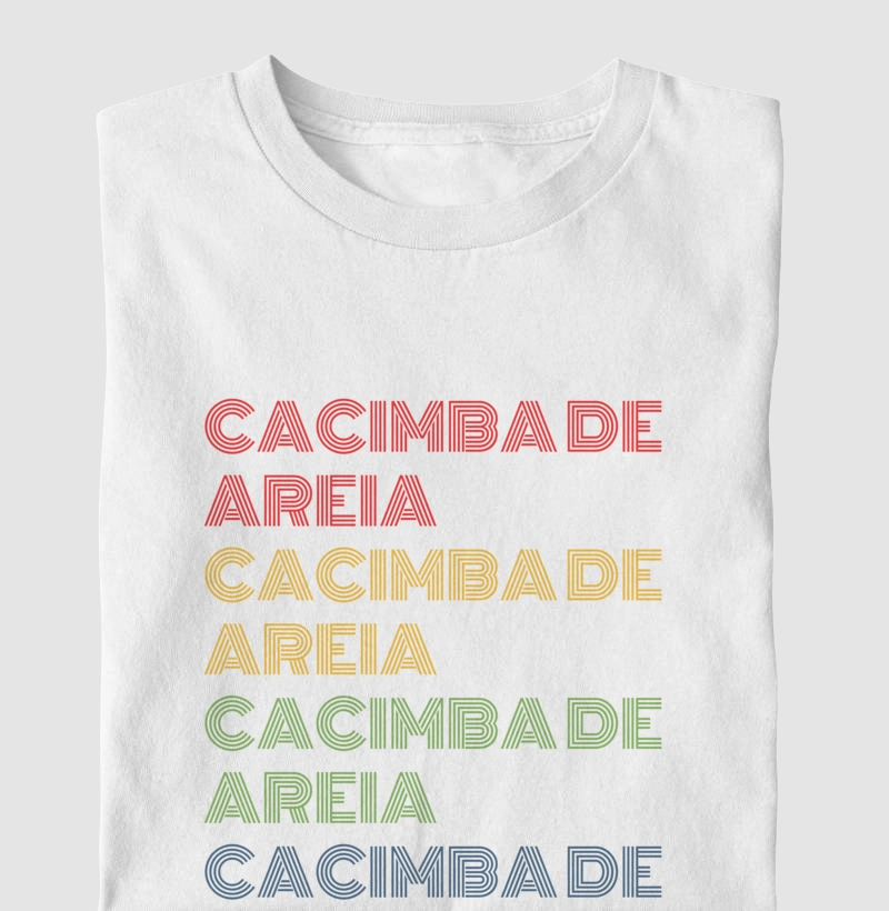 Cacimba de Areia Letreiro Retrô