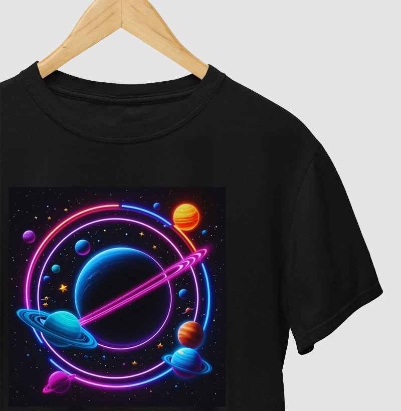 Universo Ilimitado: Camisetas para Consciências Elevada