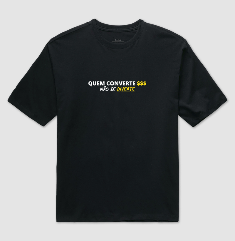 Quem converte não se diverte