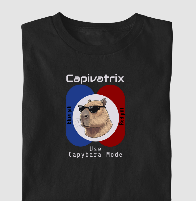 Capivatrix – Use Capybara Mode | Tee Kids
