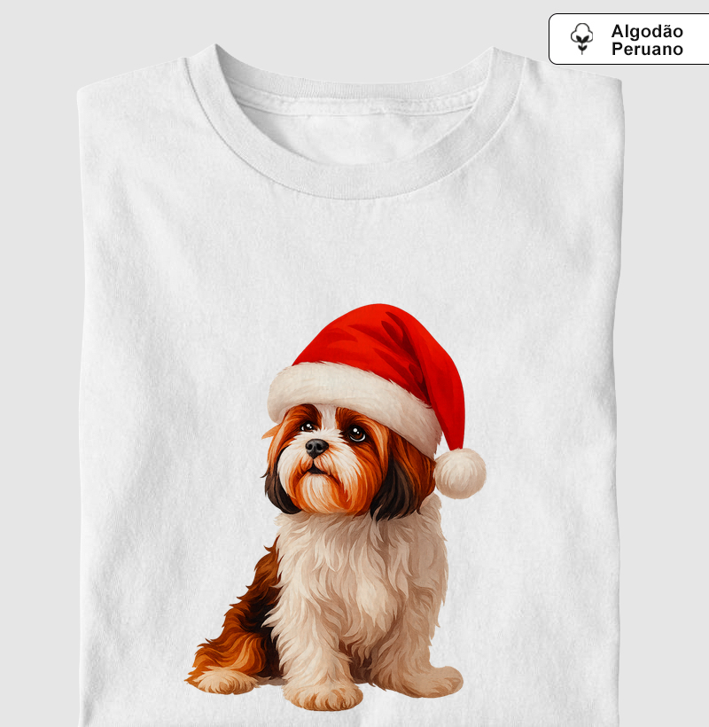 Shih Tzu em Clima Natalino