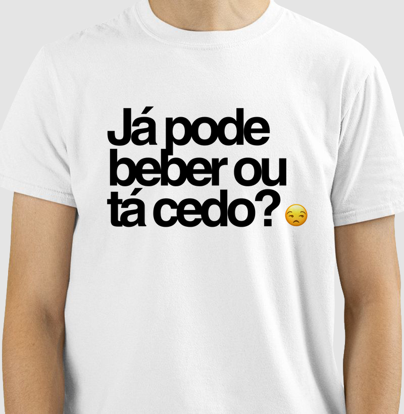 Já pode beber?