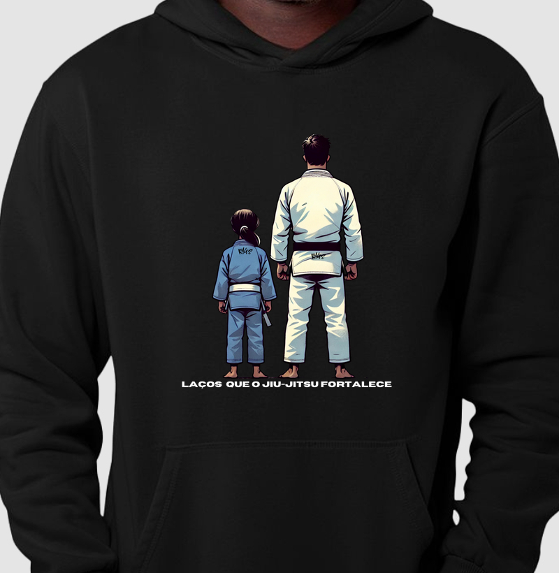 Laços  que o Jiu-Jitsu fortalece, Pai e Filha