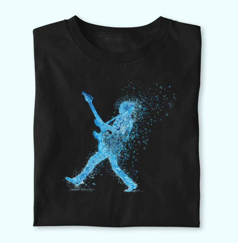 Guitarist in Motion