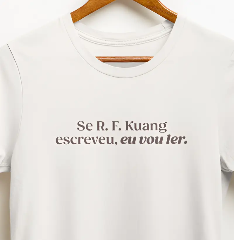 Se R. F. Kuang escreveu, eu vou ler