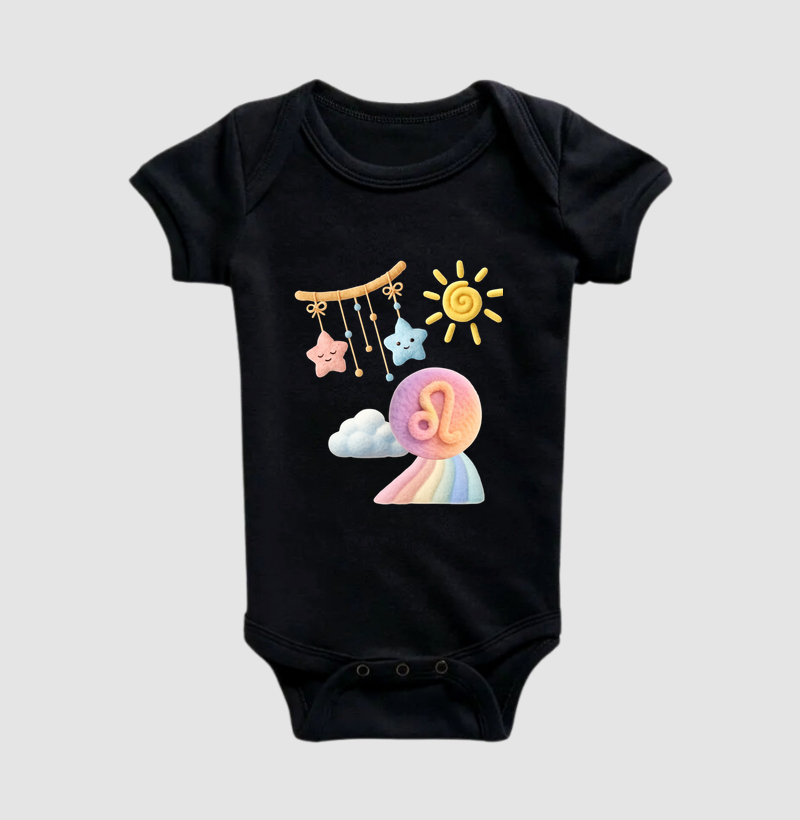 Body Bebê Leão – Solzinho Encantado