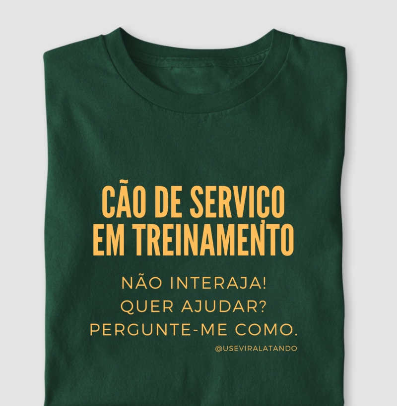 Cão de Serviço em Treinamento - Quer Ajudar?