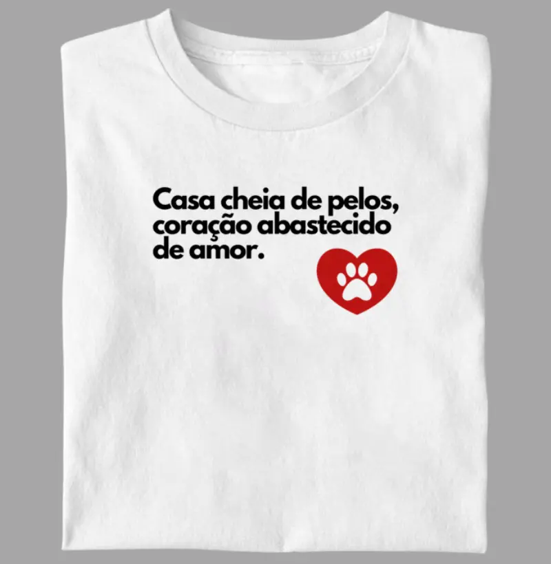 Casa cheia de Pelos - Coração