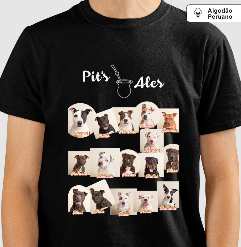 Camiseta Algodão Peruano Chimarrão