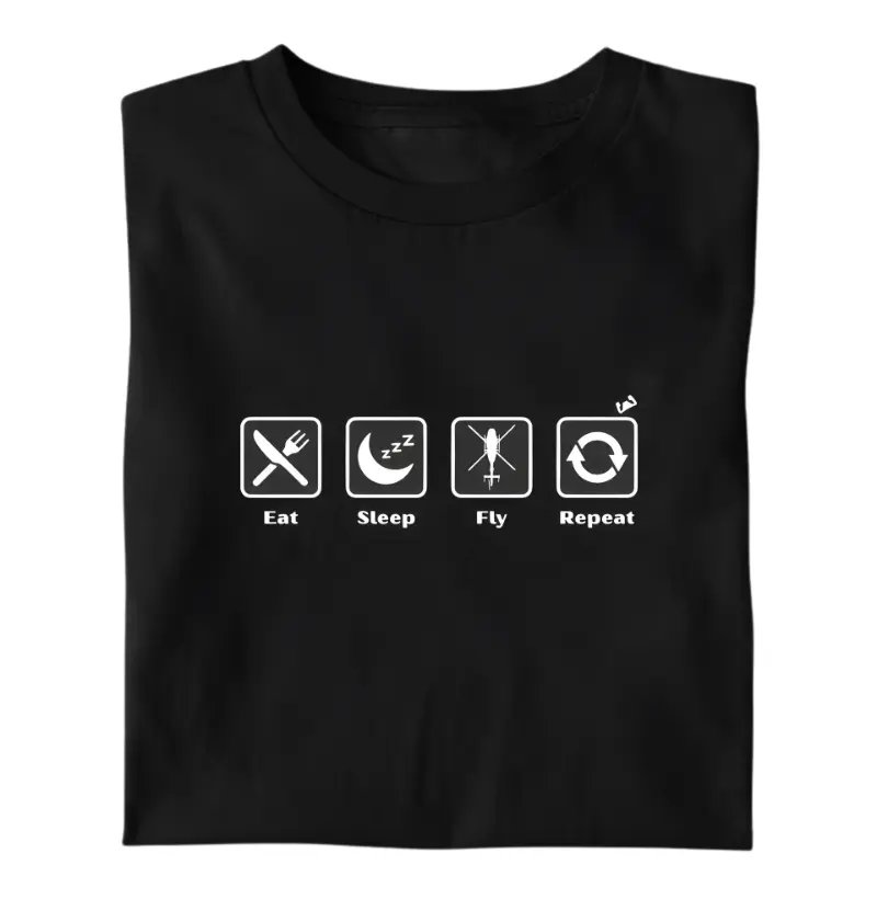 Eat, Sleep, Fly, Repeat