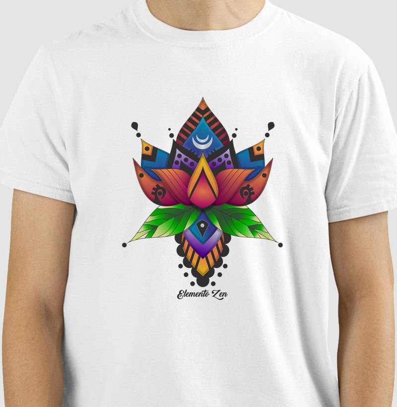 Camiseta   Elemento Zen Lótus