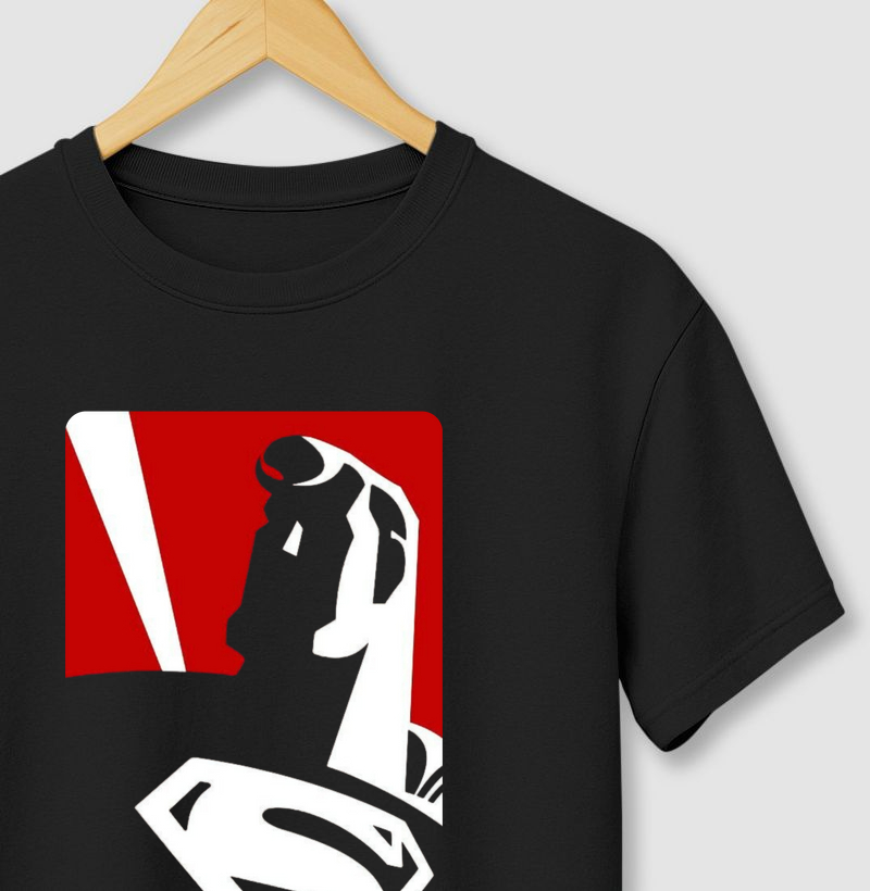 Superman Art - Camiseta Geek