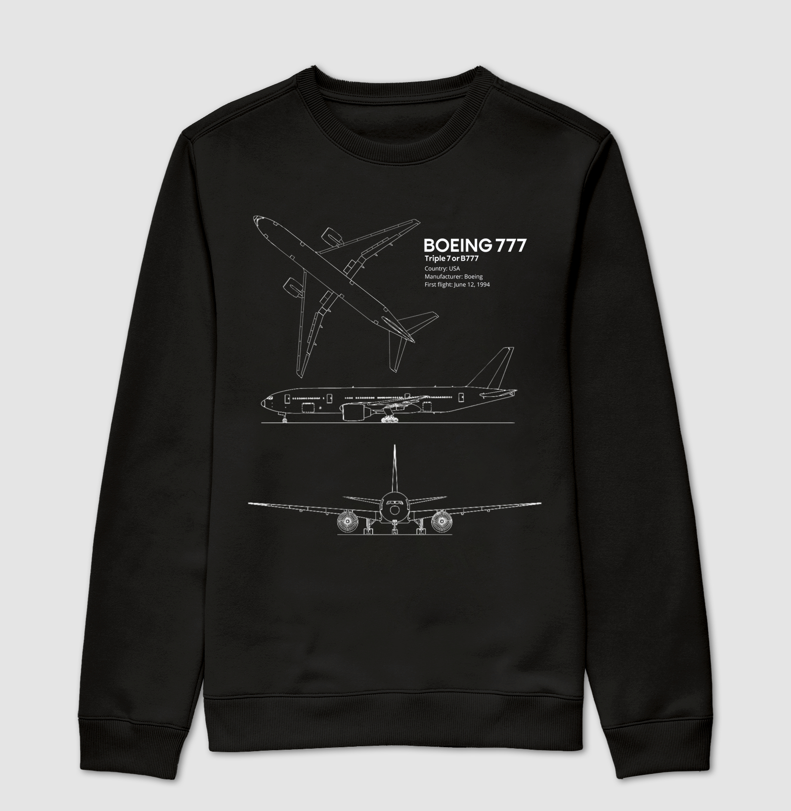 Boeing 777 - Blueprint