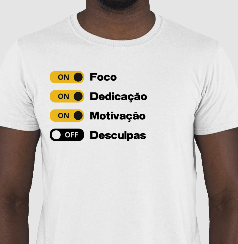 DESCULPAS OFF - 100% ALGODÃO
