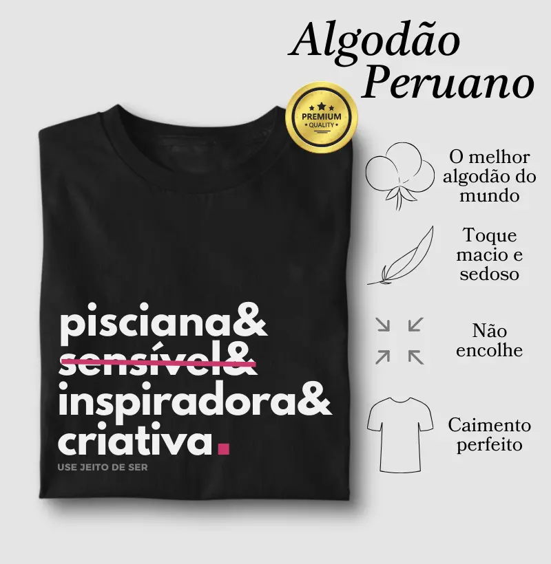Pisciana sim sensível não