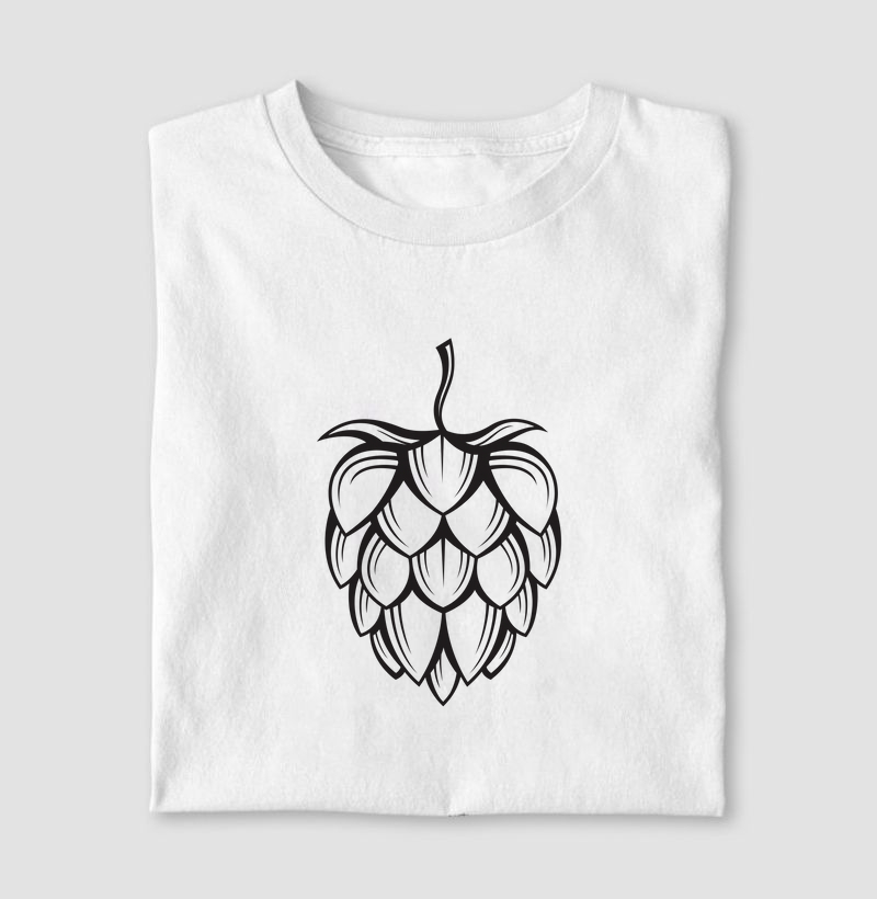 Camiseta Lúpulo - branca