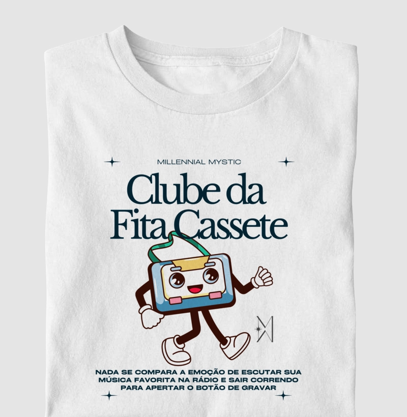 Camiseta Clube da Fita Cassete
