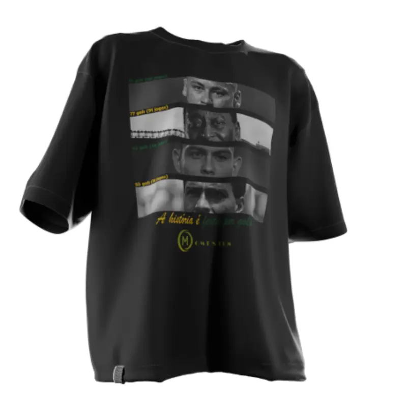 Camiseta Artilheiros da Seleção | A História em Gols