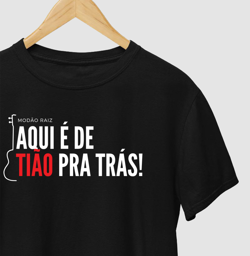 De Tião pra trás - Camiseta Brasa