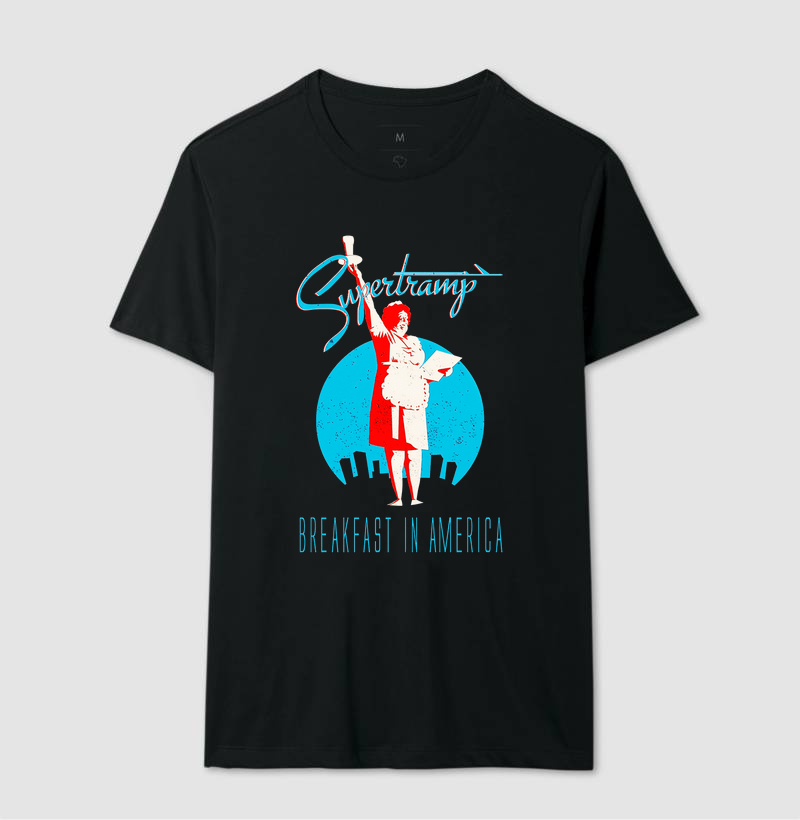 Camiseta Supertramp | Breakfast in America