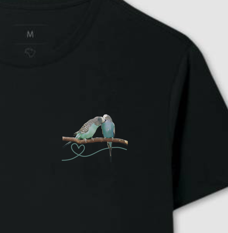 Camiseta - Apaixonados Periquito Australiano
