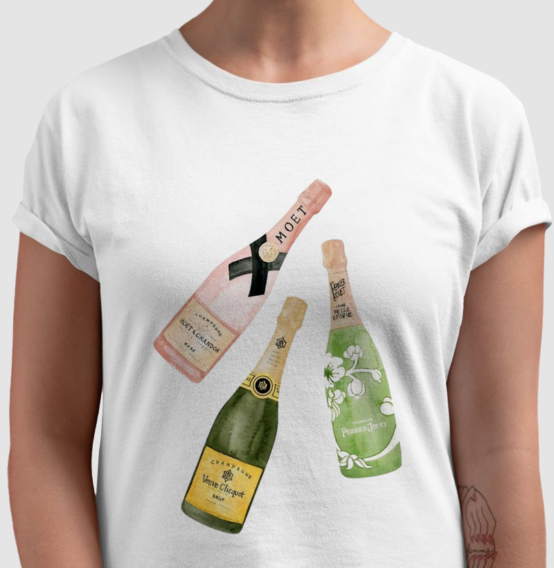 Camiseta Champagne