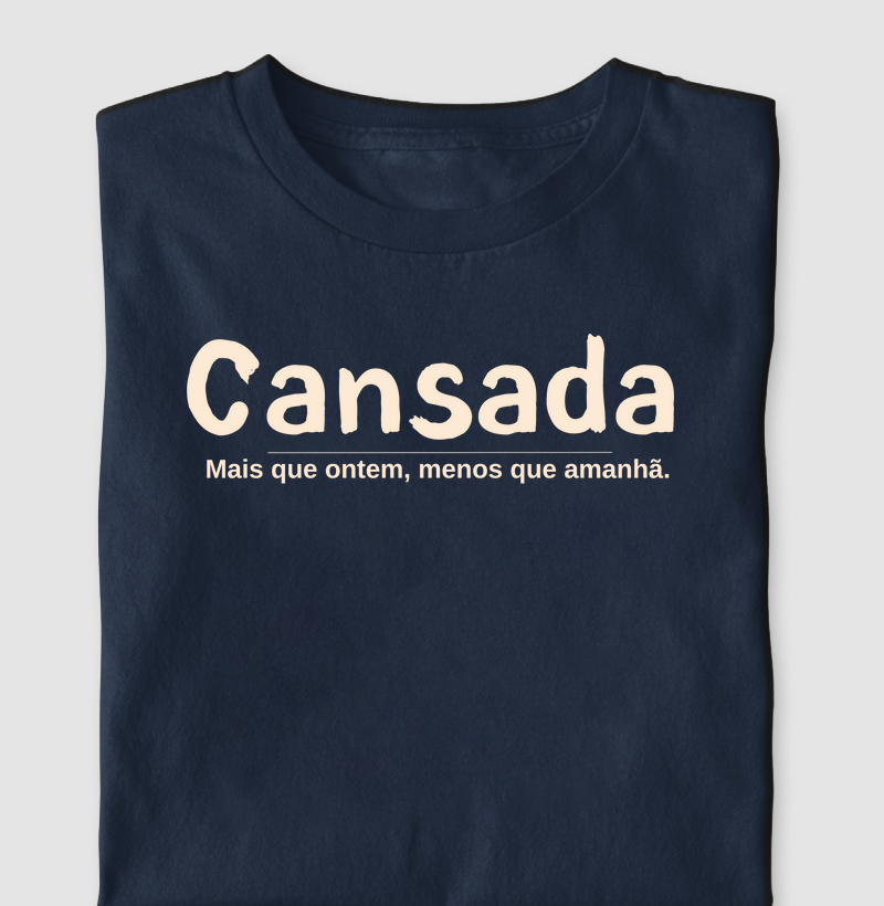 Cansada! (adulto)