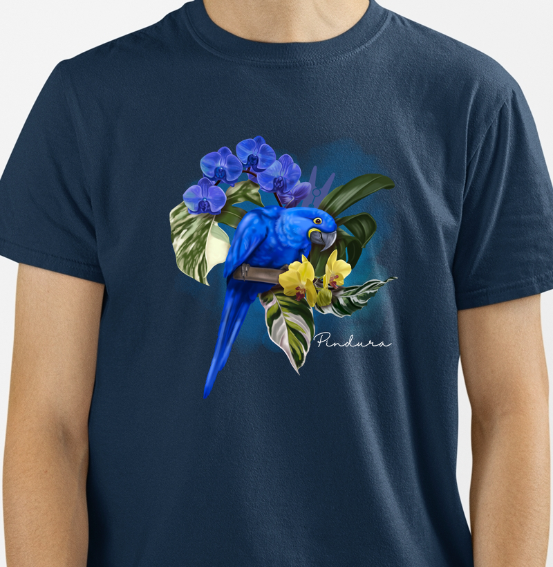 Camiseta Arara Azul