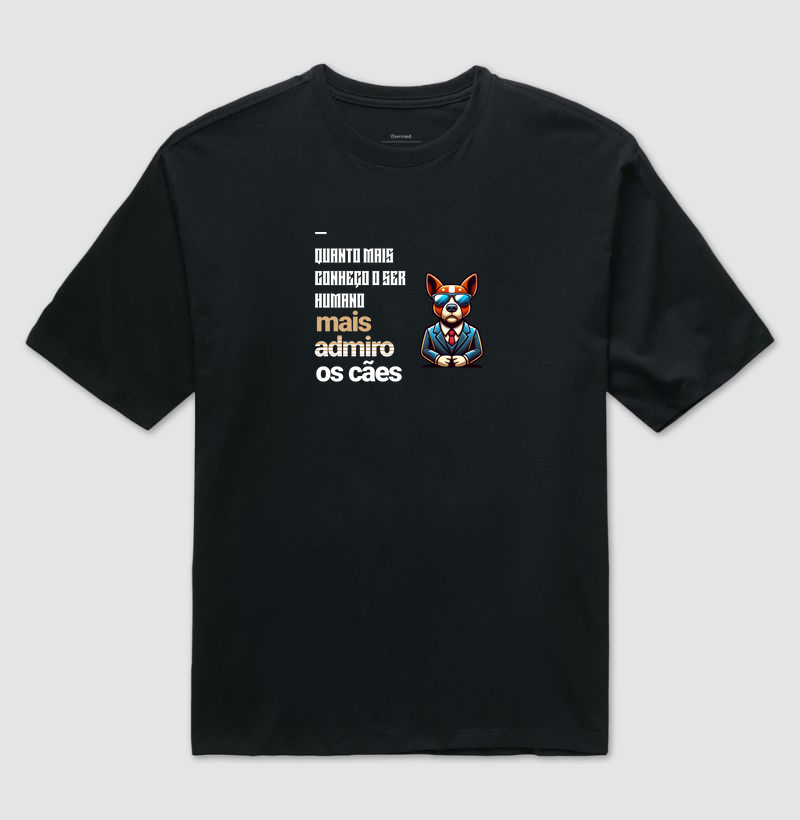 Camiseta Oversized Admiração