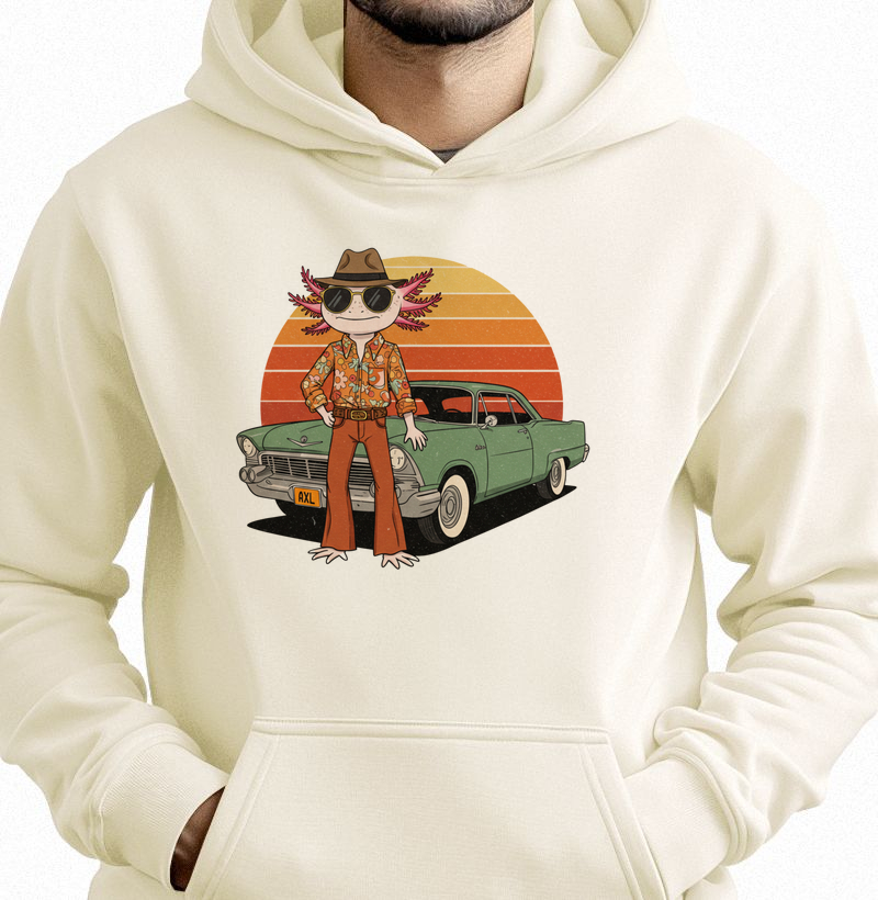 Hoodie Moletom - AXL, Anos 70 (01)