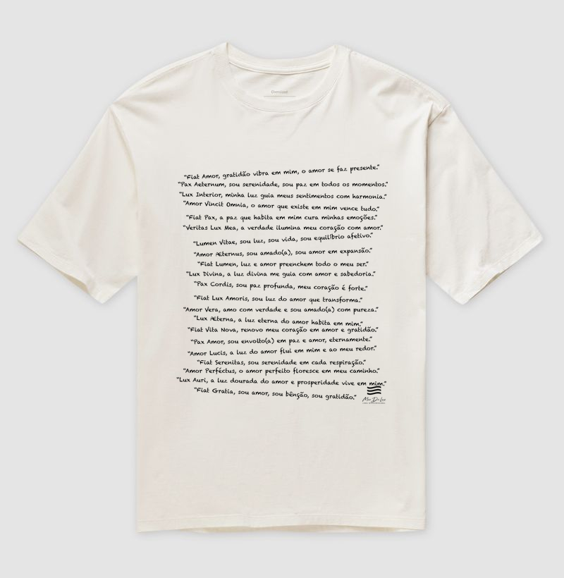 Camiseta AURUM LUX – A Jornada dos 21 Dias