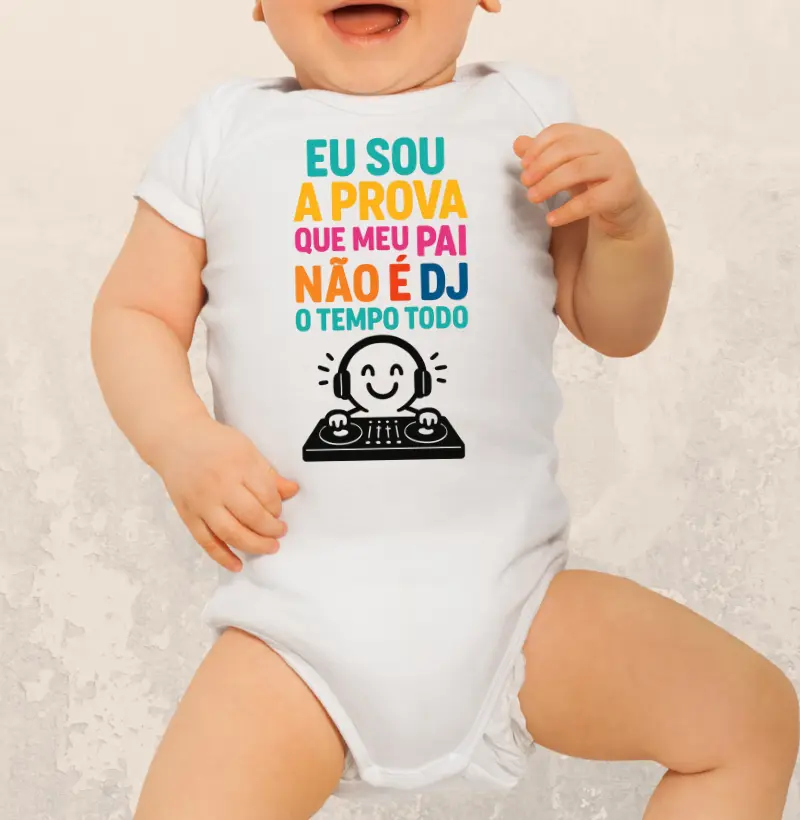 Sou a Prova que Meu Pai Não é DJ o Tempo Todo