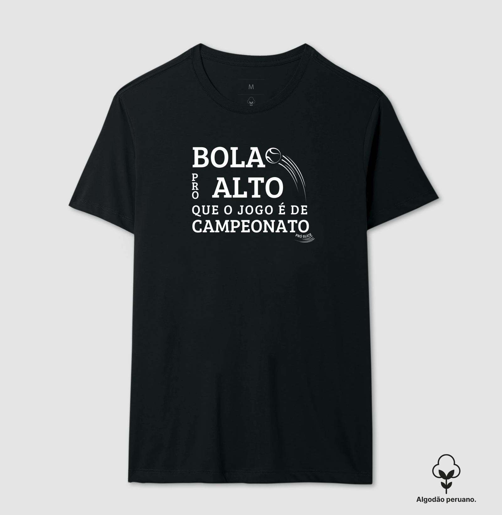 Bola pro alto que o jogo é de campeonato!
