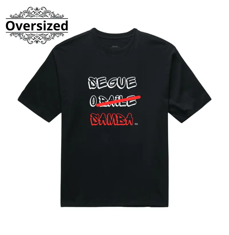Camiseta Oversized- Segue o Samba