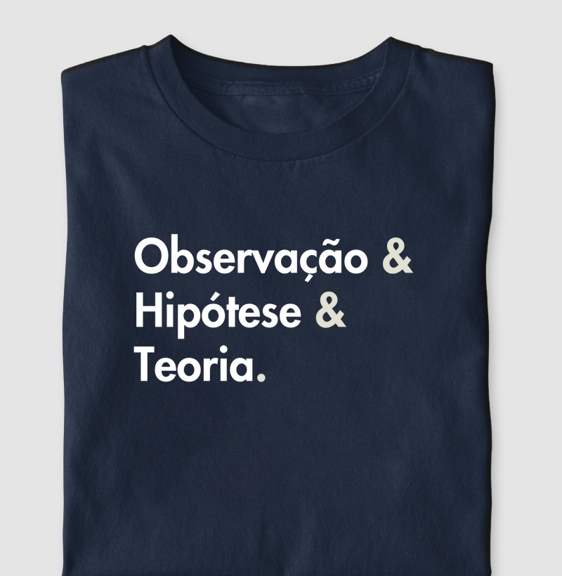 Observação & Hipótese & Teoria