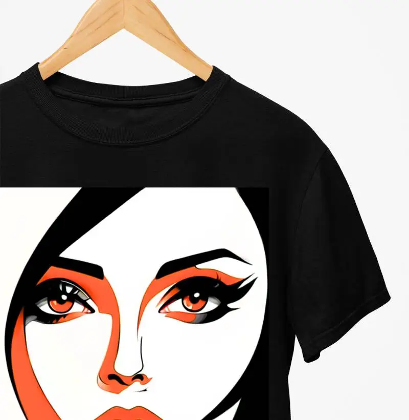 Camiseta Reserva Ink - Rosto de Mulher Minimalista