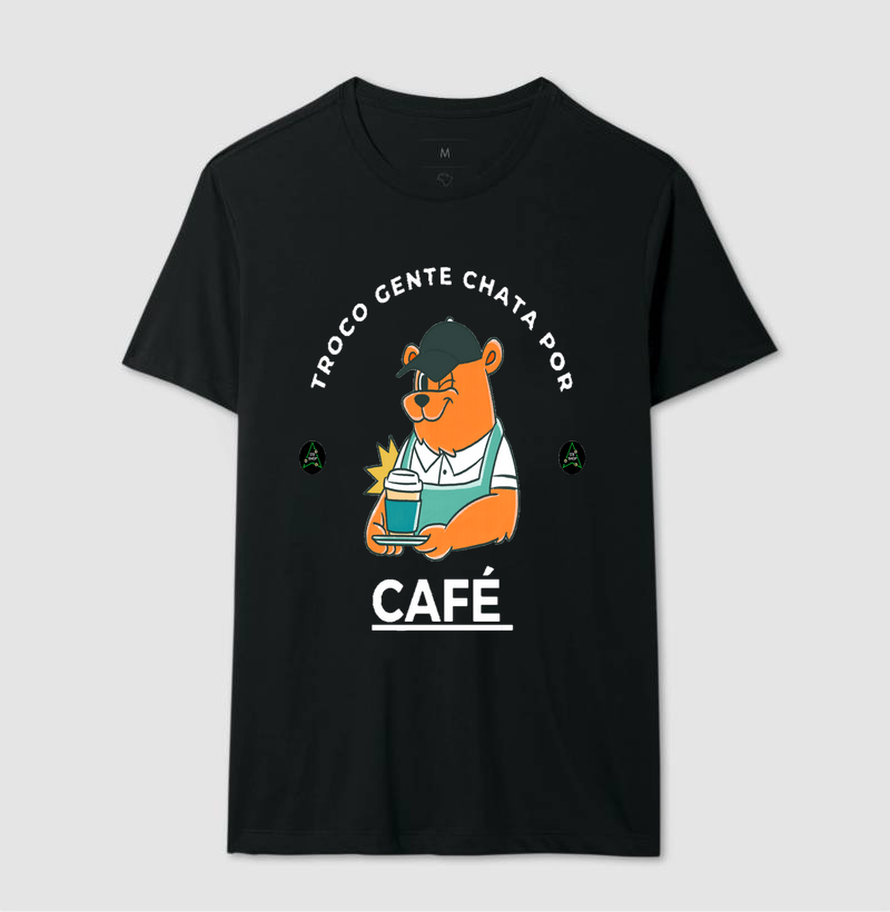 Troco Gente Chata por Café