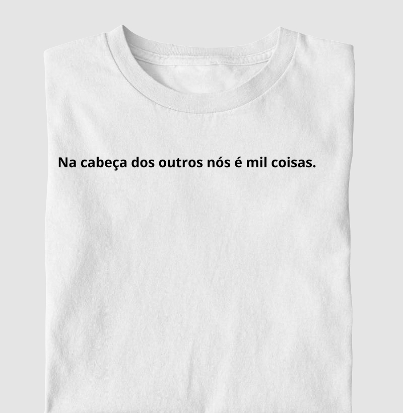NA CABEÇA DOS OUTROS