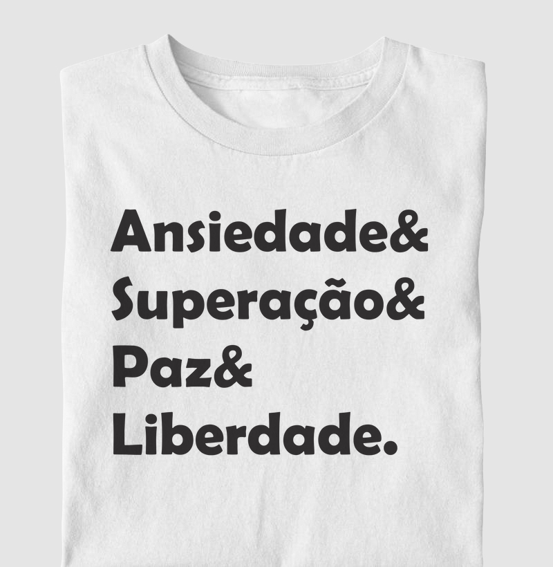 Ansiedade Superação Paz Liberdade