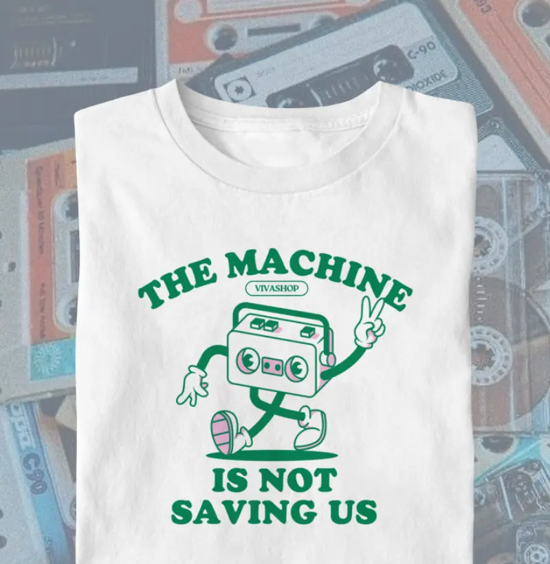 the machine is not saving us