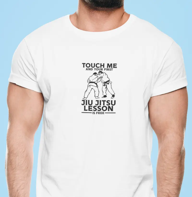 Camiseta Jiu Jitsu Lesson - Qualidade Reserva