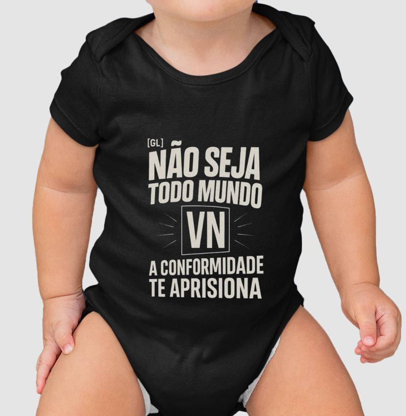 Não Seja Todo Mundo - Visual