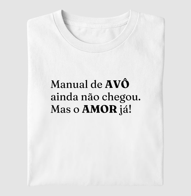 Manual de avô ainda não chegou. Mas o amor já!